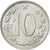 Moneta, Czechosłowacja, 10 Haleru, 1969, EF(40-45), Aluminium, KM:49.1