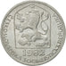 Coin, Czechoslovakia, 10 Haleru, 1982, EF(40-45), Aluminum, KM:80