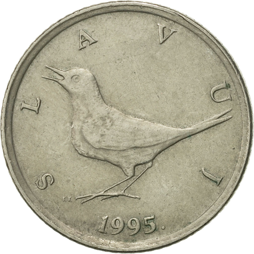 Coin, Croatia, Kuna, 1995, EF(40-45), Copper-Nickel-Zinc, KM:9.1