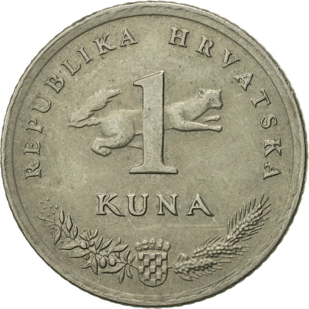 Coin, Croatia, Kuna, 1995, EF(40-45), Copper-Nickel-Zinc, KM:9.1