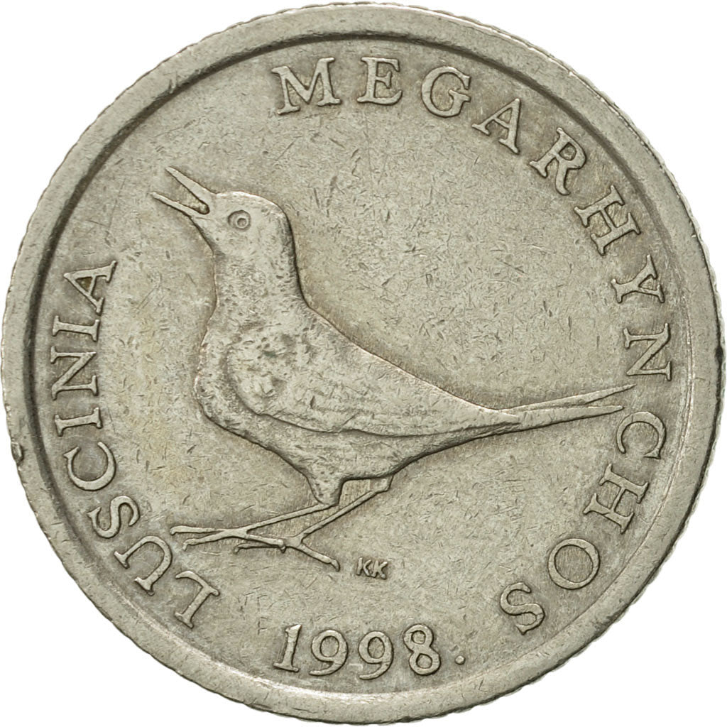 Croatia, Kuna, 1998, EF(40-45), Copper-Nickel-Zinc, KM:20.2