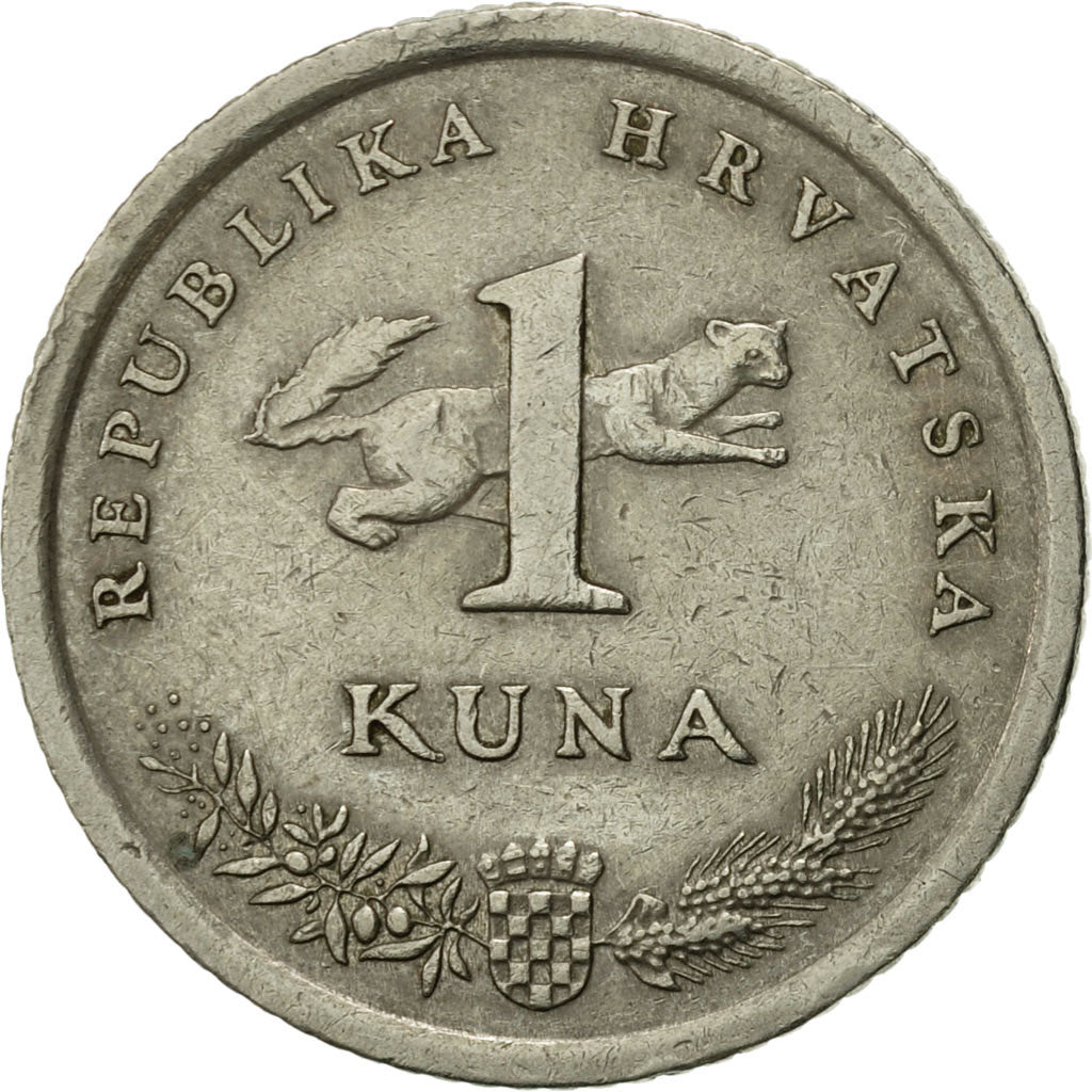 Croatia, Kuna, 1998, EF(40-45), Copper-Nickel-Zinc, KM:20.2