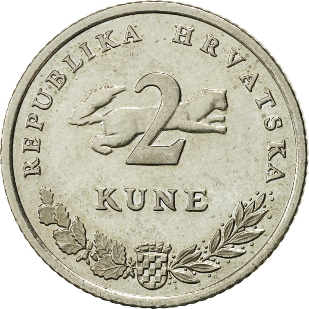 Moneta, Croazia, 2 Kune, 2011, SPL-, Rame-nichel-zinco, KM:10