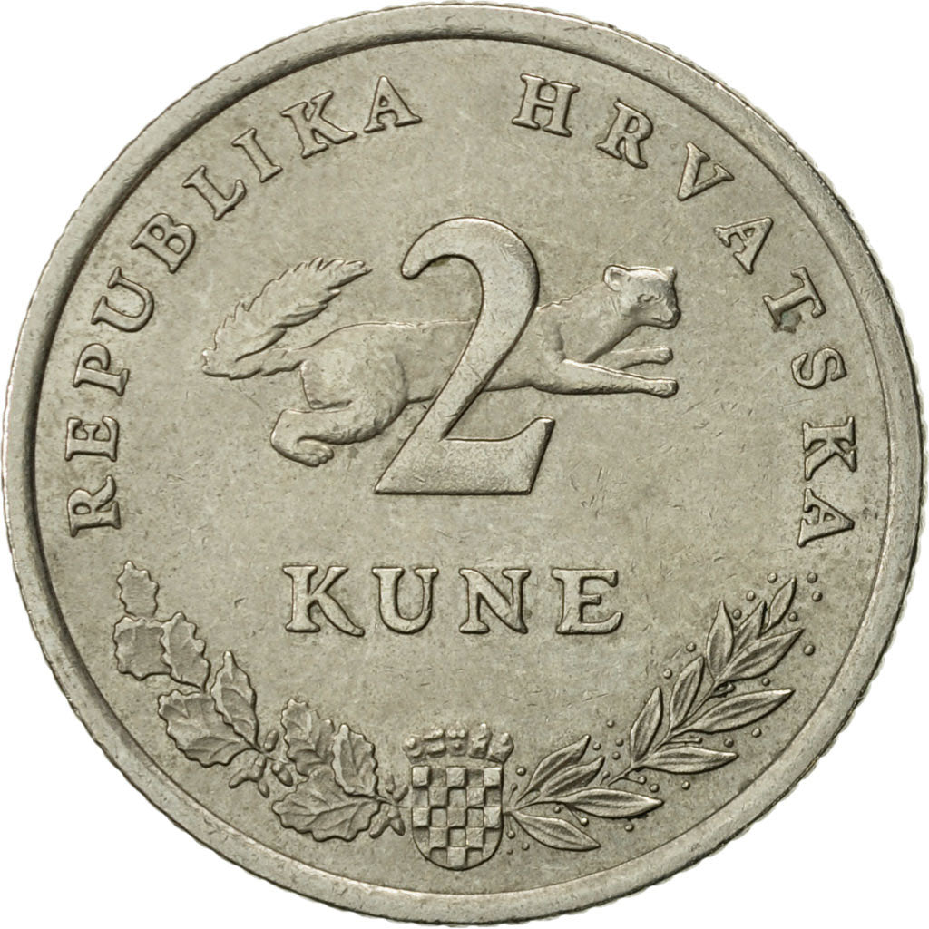 Monnaie, Croatie, 2 Kune, 2007, SUP, Copper-Nickel-Zinc, KM:10