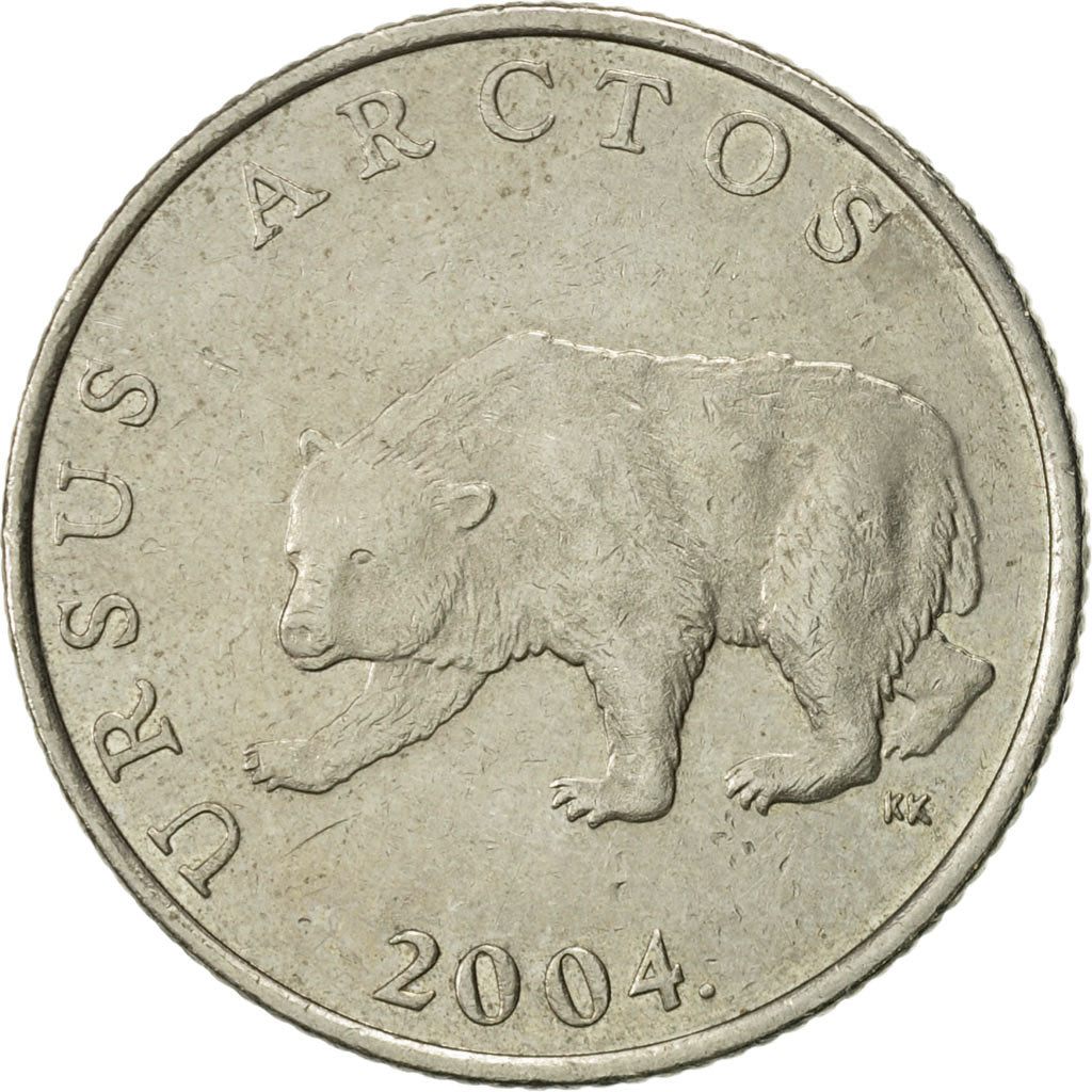 Croatia, 5 Kuna, 2004, EF(40-45), Copper-Nickel-Zinc, KM:23