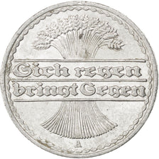GERMANY, WEIMAR REPUBLIC, 50 Pfennig, 1919, Berlin, KM #27, AU(50-53),...