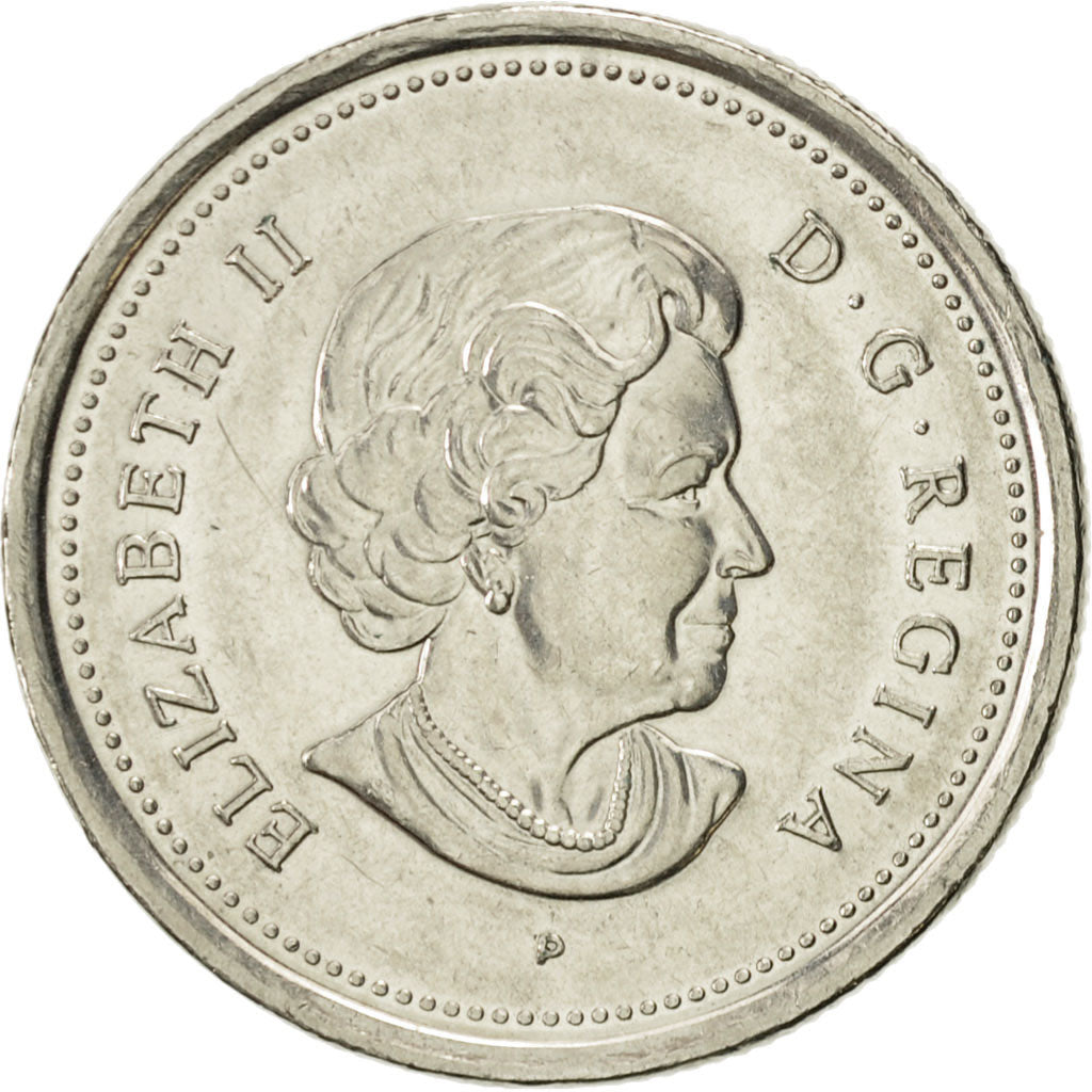 Coin, Canada, Elizabeth II, 25 Cents, 2005, Royal Canadian Mint, AU(55-58)