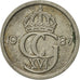 Moneda, Suecia, Carl XVI Gustaf, 10 Öre, 1987, MBC, Cobre - níquel, KM:850