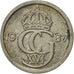 Coin, Sweden, Carl XVI Gustaf, 10 Öre, 1987, EF(40-45), Copper-nickel, KM:850