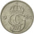 Moneda, Suecia, Carl XVI Gustaf, 50 Öre, 1984, MBC+, Cobre - níquel, KM:855