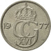 Munten, Zweden, Carl XVI Gustaf, 50 Öre, 1977, ZF+, Copper-nickel, KM:855