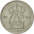 Moneta, Svezia, Gustaf VI, 50 Öre, 1965, BB+, Rame-nichel, KM:837