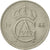 Moneta, Szwecja, Gustaf VI, 50 Öre, 1966, AU(50-53), Miedź-Nikiel, KM:837