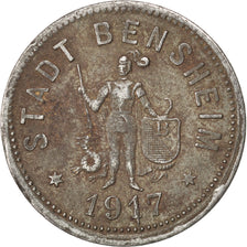 Munten, Duitsland, 50 Pfennig, 1917, ZF, Zinc