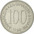 Coin, Yugoslavia, 100 Dinara, 1986, AU(55-58), Copper-Nickel-Zinc, KM:114