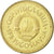 Moneta, Jugosławia, 5 Dinara, 1984, AU(55-58), Mosiądz niklowy, KM:88