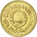 Coin, Yugoslavia, 5 Dinara, 1985, AU(55-58), Nickel-brass, KM:88
