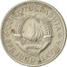 Munten, Joegoslaviëe, 5 Dinara, 1974, ZF, Copper-Nickel-Zinc, KM:58