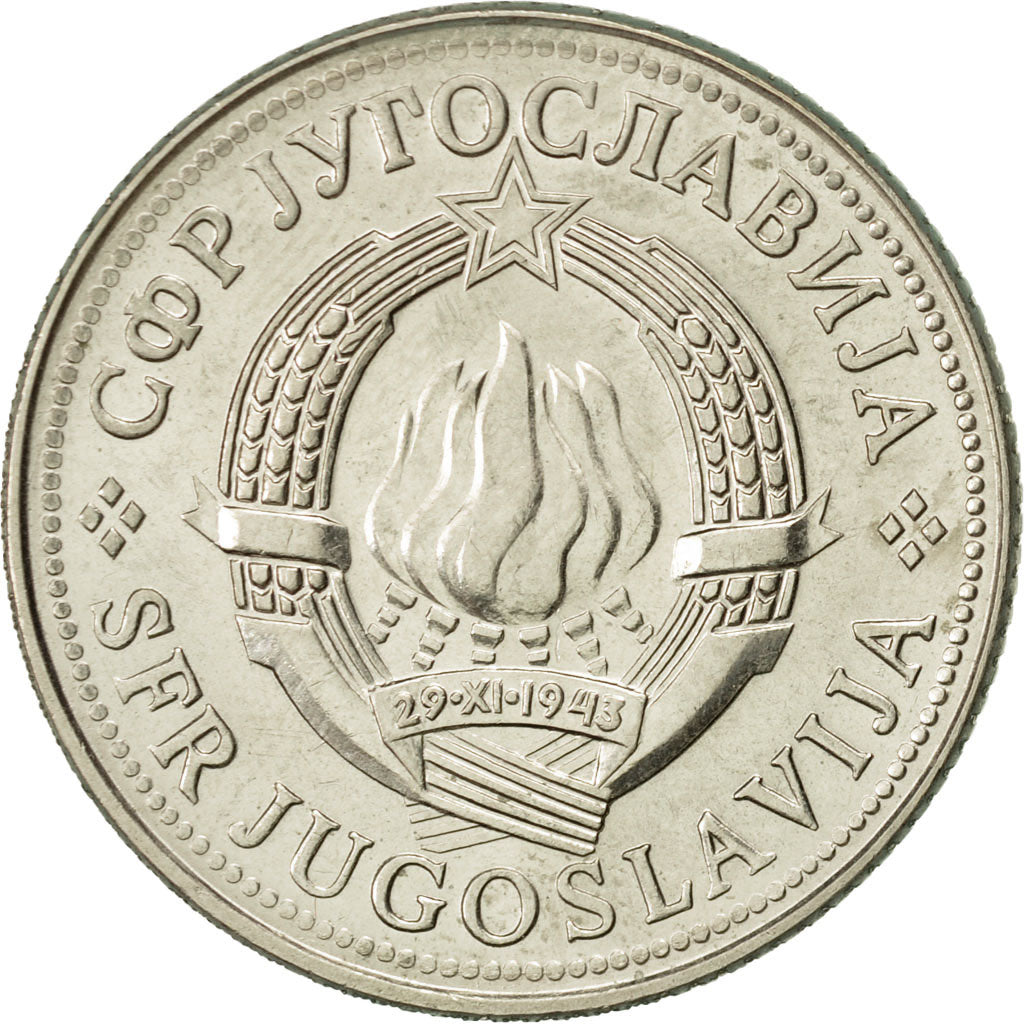 Coin, Yugoslavia, 10 Dinara, 1978, EF(40-45), Copper-nickel, KM:62