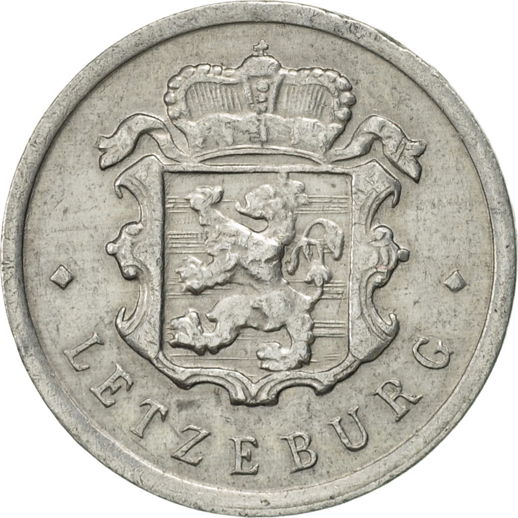 Moneda, Luxemburgo, Jean, 25 Centimes, 1970, MBC, Aluminio, KM:45a.1