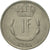 Coin, Luxembourg, Jean, Franc, 1965, EF(40-45), Copper-nickel, KM:55