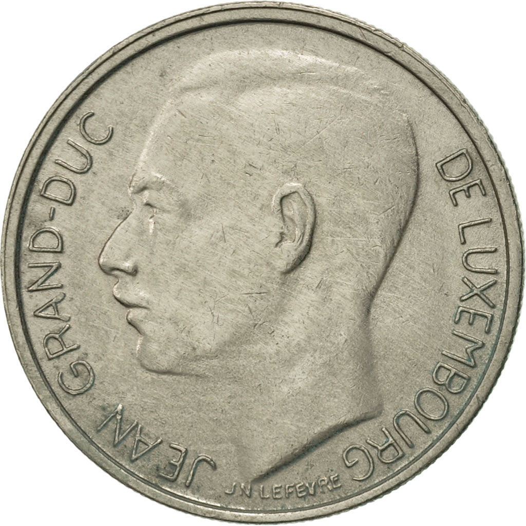 Moneda, Luxemburgo, Jean, Franc, 1980, MBC, Cobre - níquel, KM:55