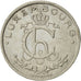 Coin, Luxembourg, Charlotte, Franc, 1935, AU(50-53), Nickel, KM:35