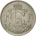 Coin, Luxembourg, Charlotte, Franc, 1947, AU(50-53), Copper-nickel, KM:46.1