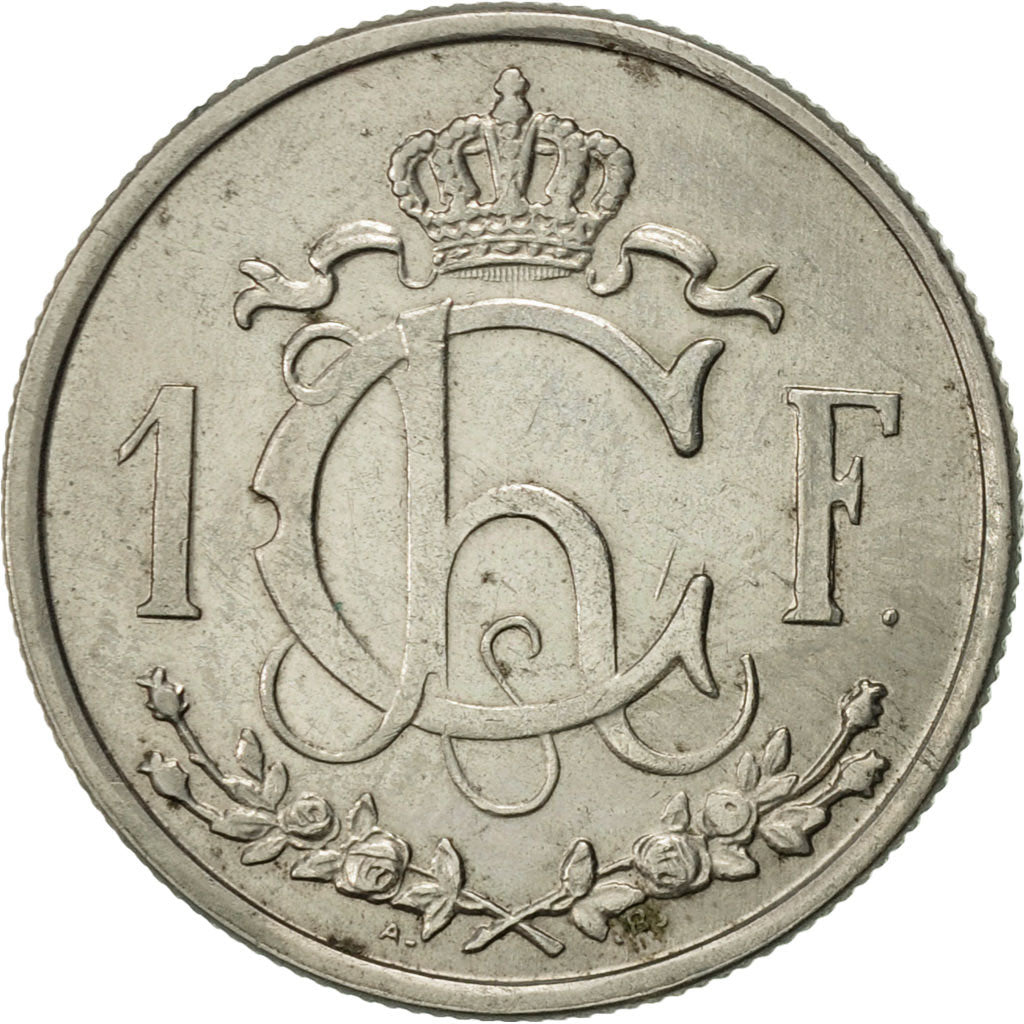 Monnaie, Luxembourg, Charlotte, Franc, 1946, TTB+, Copper-nickel, KM:46.1