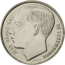 Luxembourg, Jean, Franc, 1991, AU(55-58), Nickel plated steel, KM:63