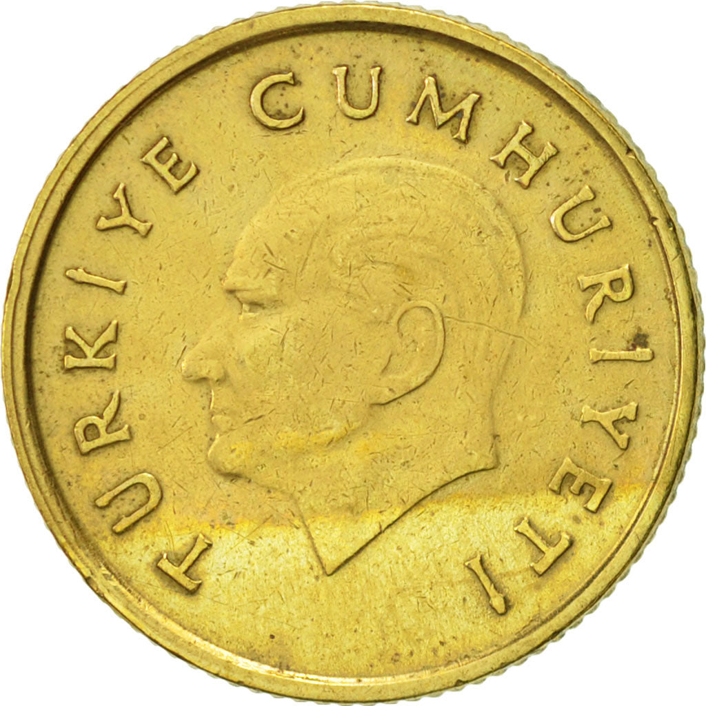 Turkey, 50 Lira, 1989, AU(55-58), Aluminum-Bronze, KM:987