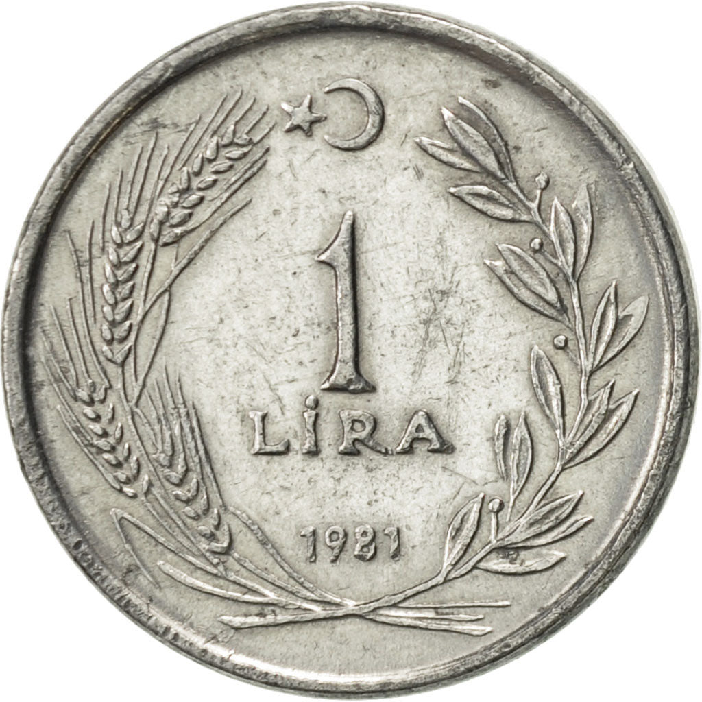 Monnaie, Turquie, Lira, 1981, TTB+, Aluminium, KM:943