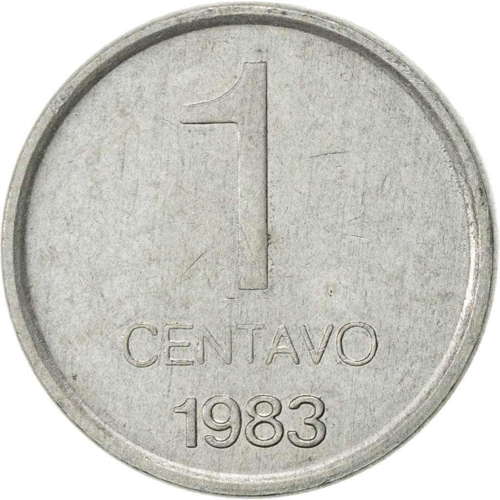 Münze, Argentinien, Centavo, 1983, SS, Aluminium, KM:87