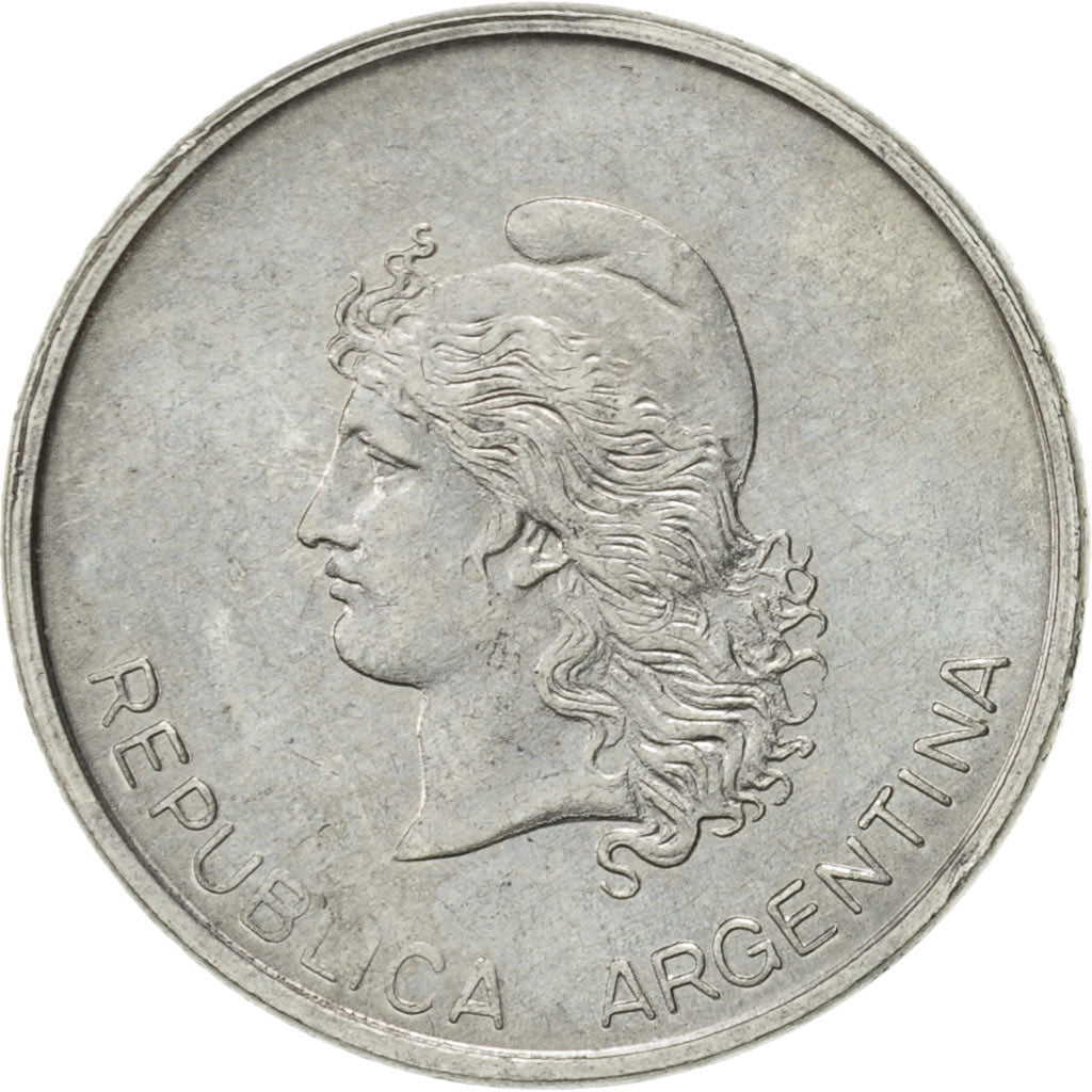 Coin, Argentina, 5 Centavos, 1983, EF(40-45), Aluminum, KM:88