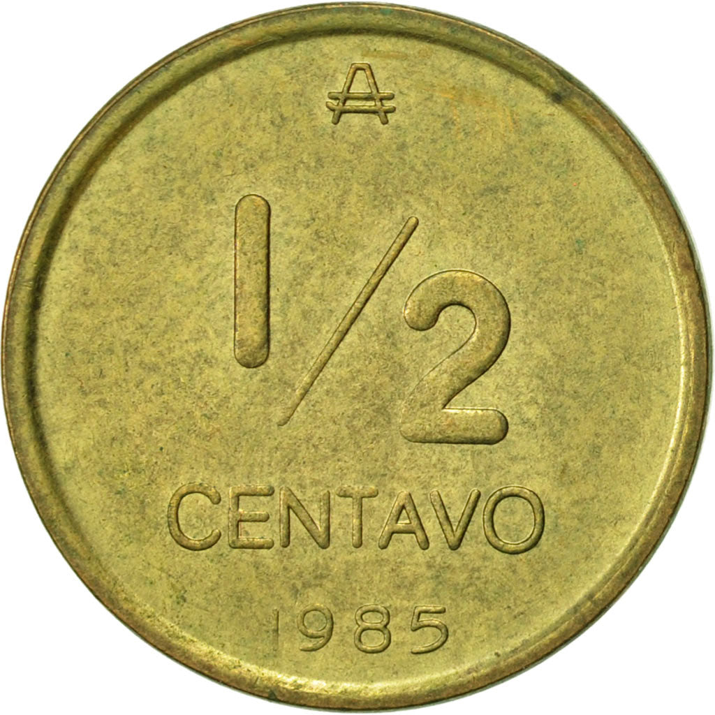 Argentina, 1/2 Centavo, 1985, BB, Ottone, KM:95