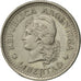 Argentina, 20 Centavos, 1957, AU(55-58), Nickel Clad Steel, KM:55