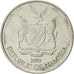 Moneda, Namibia, 50 Cents, 1993, Vantaa, EBC, Níquel chapado en acero, KM:3