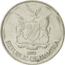 Coin, Namibia, 50 Cents, 1993, Vantaa, AU(55-58), Nickel plated steel, KM:3