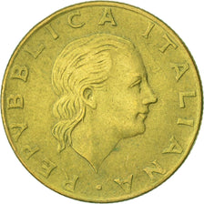 Coin, Italy, 200 Lire, 1981, Rome, EF(40-45), Aluminum-Bronze, KM:105