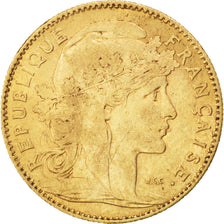 FRANCE, Marianne, 20 Francs, 1899, KM #847, AU(55-58), Gold, Gadoury #1017, 3.20