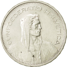 Svizzera, 5 Francs, 1966, Bern, BB+, Argento, KM:40