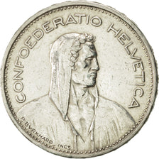 Schweiz, 5 Francs, 1940, Bern, SS+, Silber, KM:40