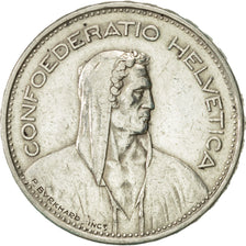 Coin, Switzerland, 5 Francs, 1939, Bern, AU(50-53), Silver, KM:40