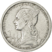 Coin, Madagascar, Franc, 1958, Paris, AU(55-58), Aluminum, KM:3