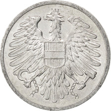 AUSTRIA, 2 Groschen, 1968, KM #2876, MS(63), Aluminum, 18, 0.91