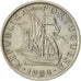 Coin, Portugal, 5 Escudos, 1984, EF(40-45), Copper-nickel, KM:591