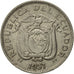 Monnaie, Équateur, 10 Centavos, Diez, 1937, Huguenin Freres, TTB, Nickel, KM:76