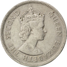 Coin, Mauritius, Elizabeth II, Rupee, 1975, EF(40-45), Copper-nickel, KM:35.1