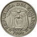 Monnaie, Équateur, 20 Centavos, 1966, SUP, Nickel Clad Steel, KM:77.1c