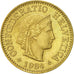 Coin, Switzerland, 5 Rappen, 1984, Bern, AU(55-58), Aluminum-Bronze, KM:26c